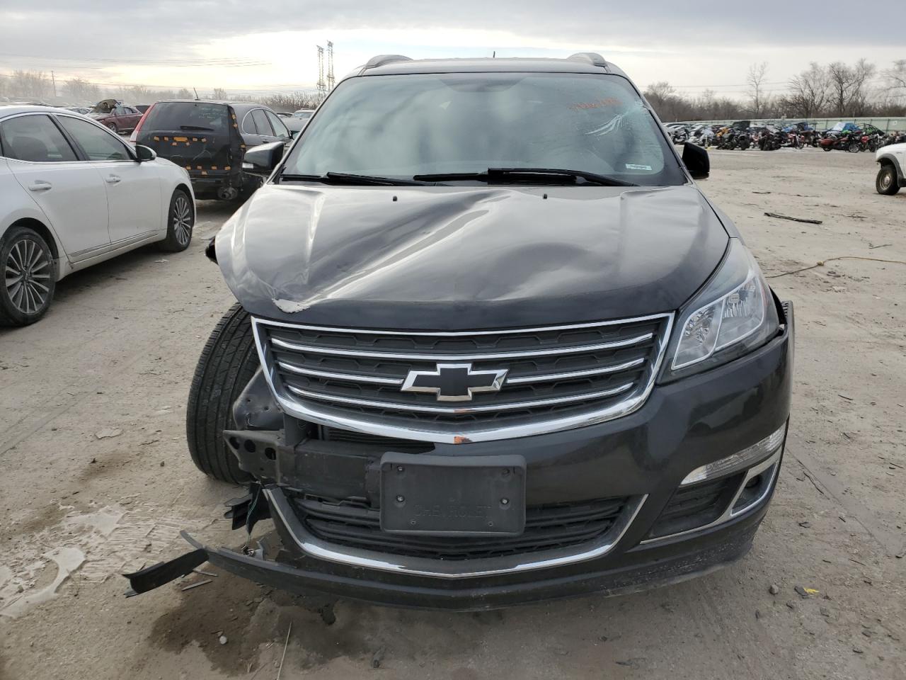 2017 Chevrolet Traverse VIN 1GNKVHKD7HJ236795 Copart auction photo, front end / rear end damage thumbnail 5