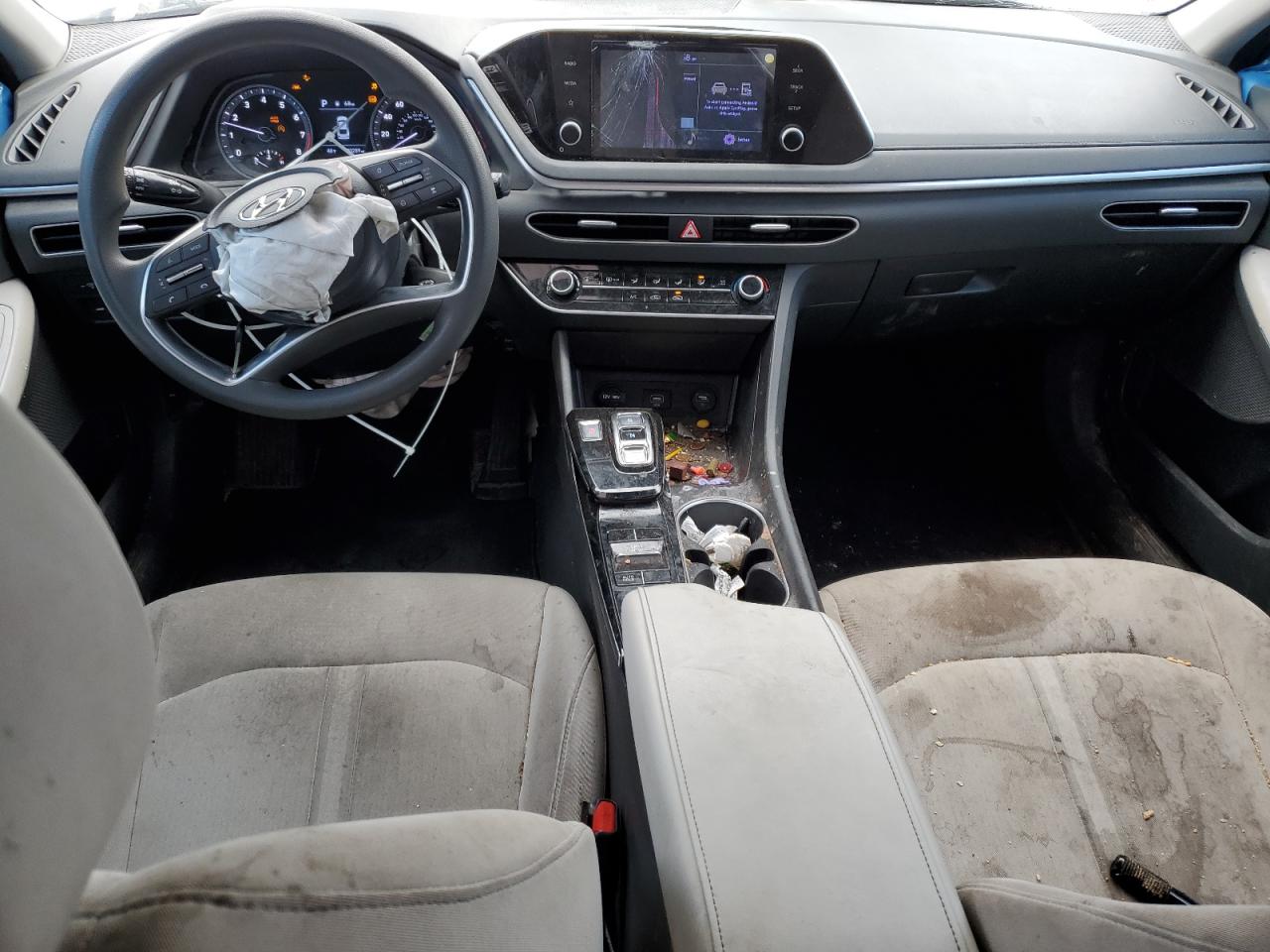 2023 Hyundai Sonata VIN KMHL24JA7PA287911 Copart auction photo, front end / minor dent/scratches damage thumbnail 8
