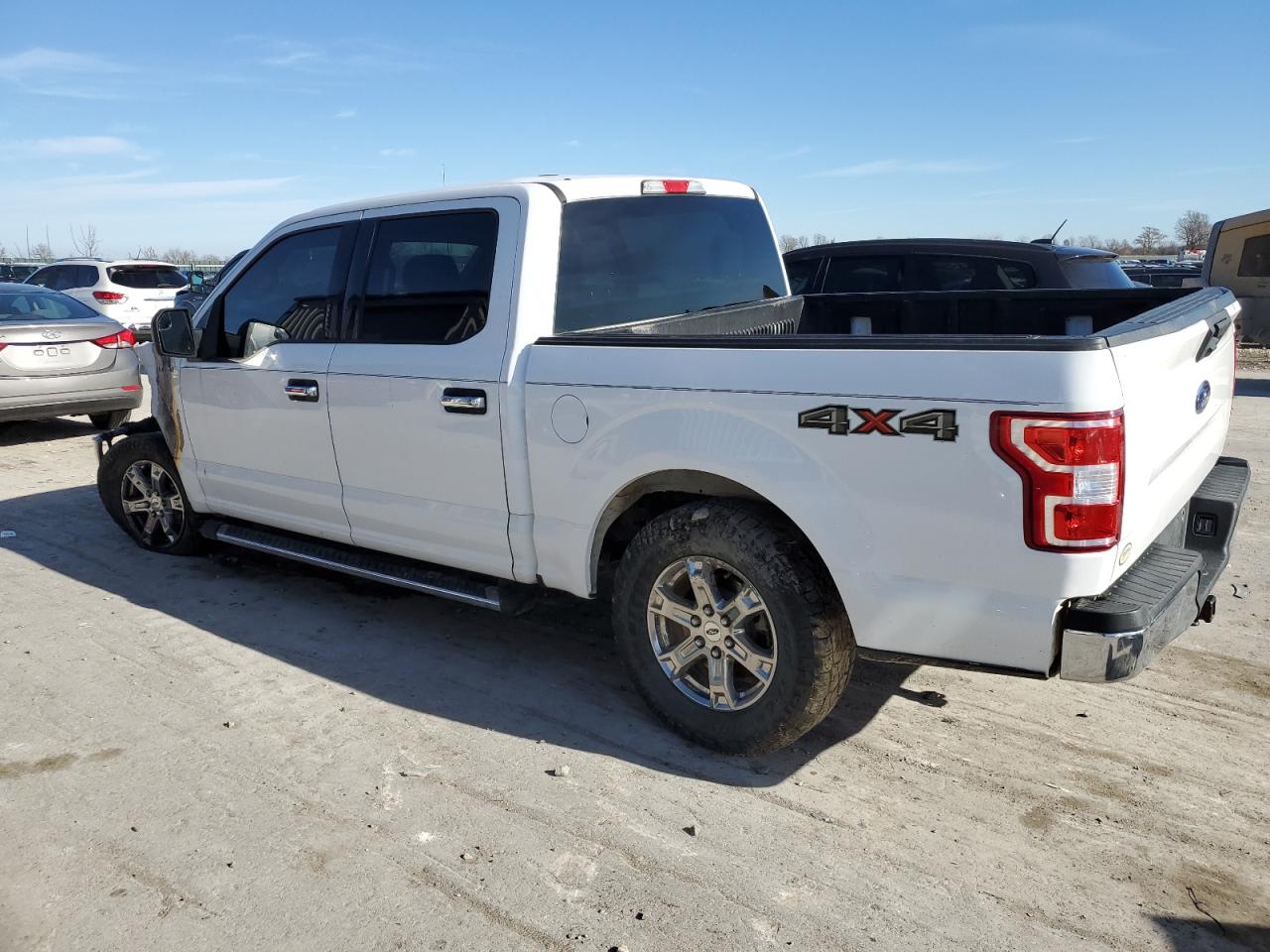 2018 Ford F-150 VIN 1FTEW1EB3JKE47481 Copart auction photo, burn damage thumbnail 2