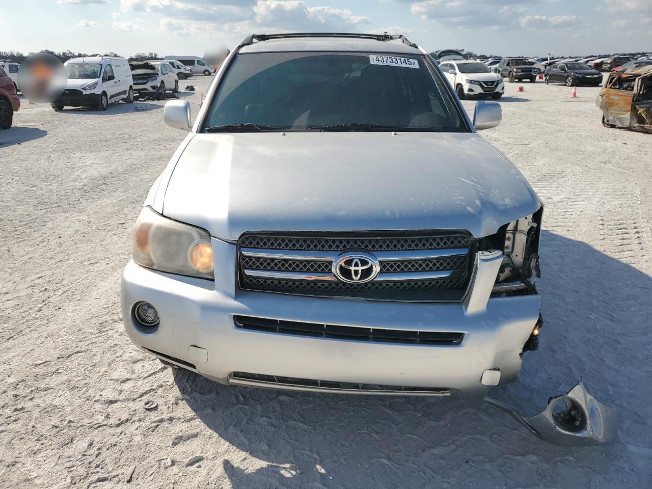 2006 Toyota Highlander VIN JTEEW21A460011434 Copart auction photo, front end damage thumbnail 5