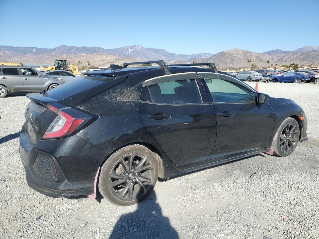 2018 Honda Civic VIN SHHFK7H45JU408113 Copart auction photo, front end damage thumbnail 3