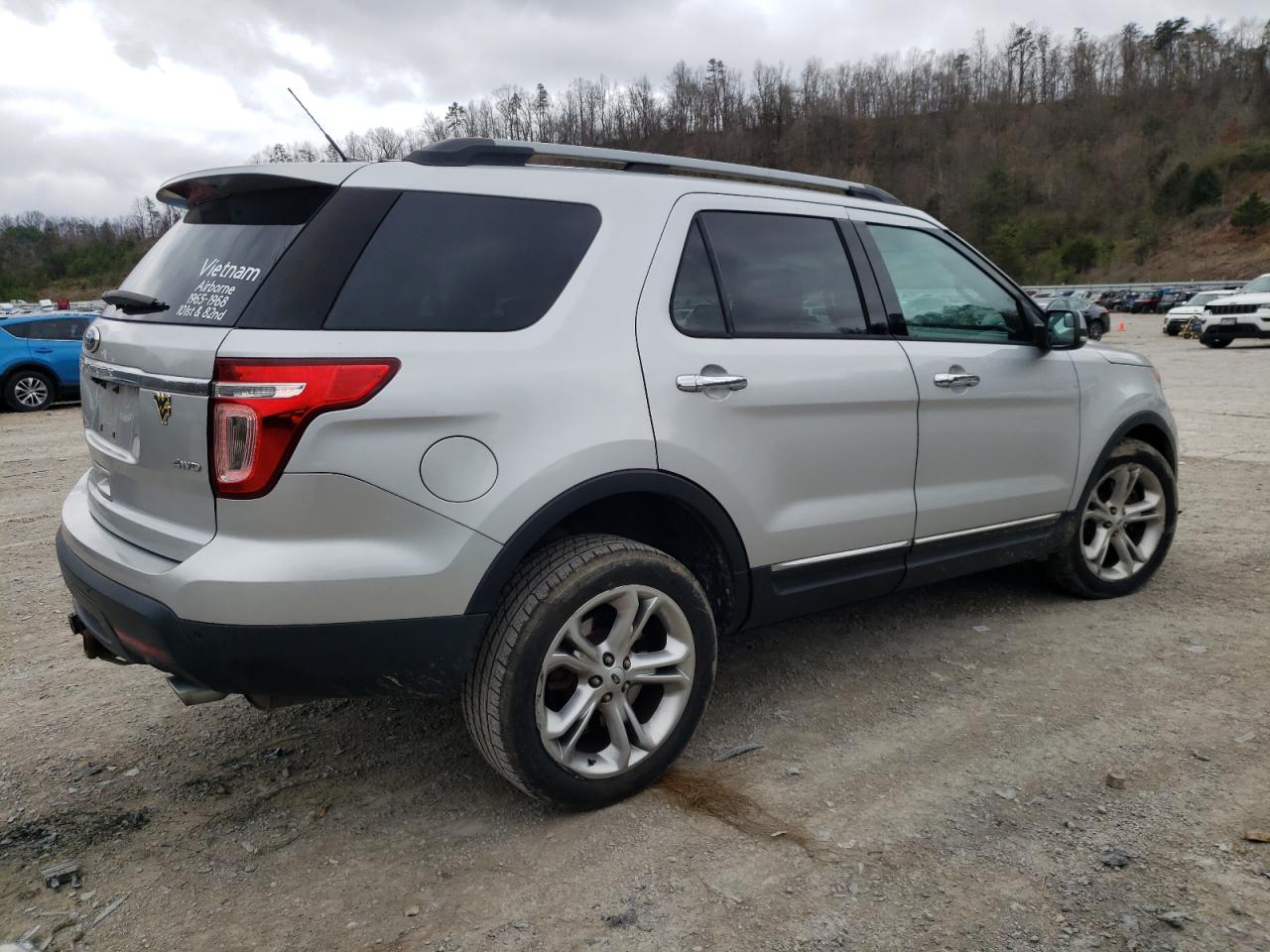 2015 Ford Explorer VIN 1FM5K8F83FGA21027 Copart auction photo, rear end damage thumbnail 3