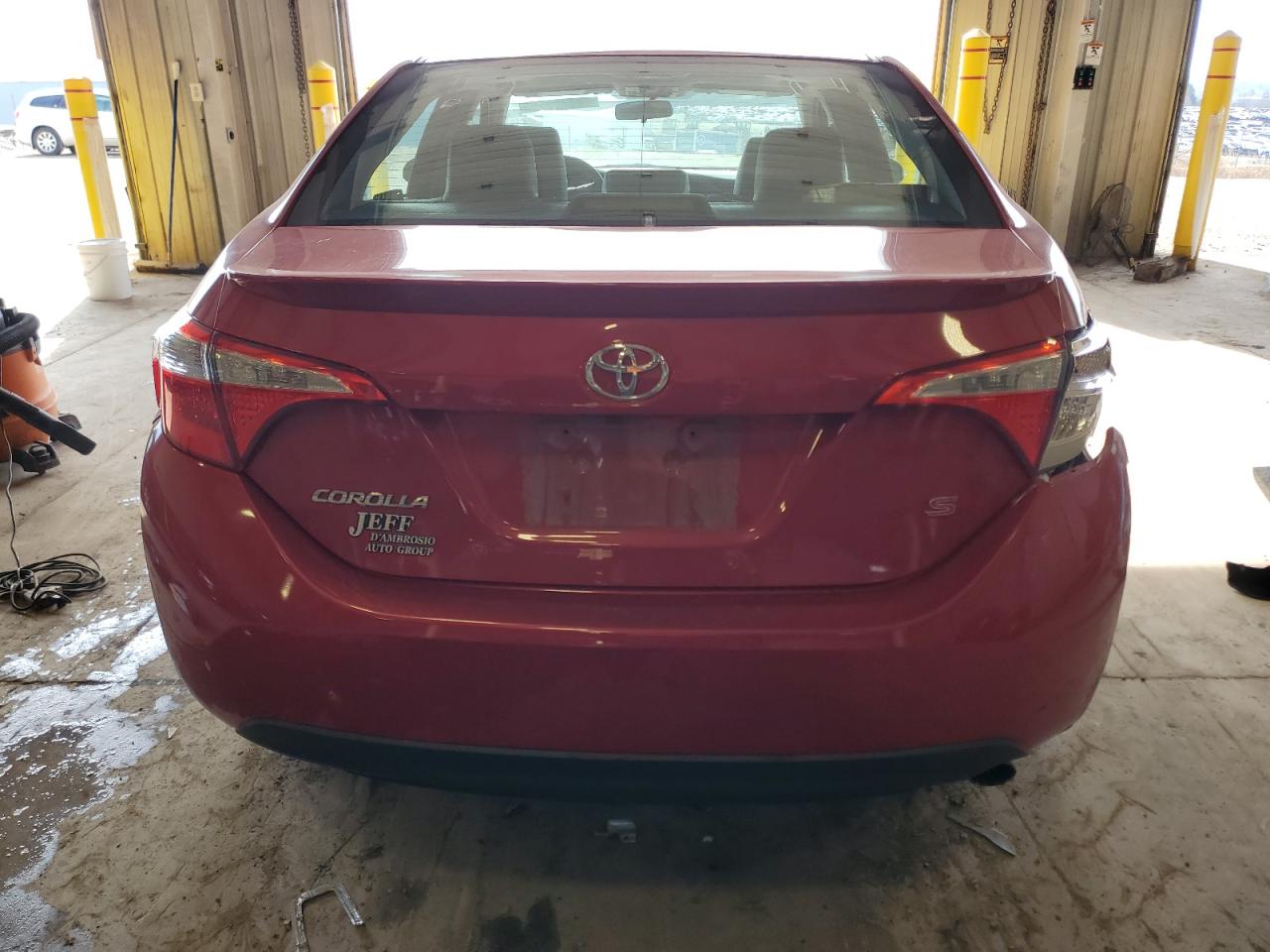 2016 Toyota Corolla VIN 2T1BURHE3GC677903 Copart auction photo, front end / undercarriage damage thumbnail 6