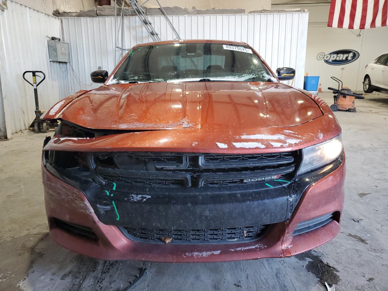 2020 Dodge Charger VIN 2C3CDXBG6LH195451 Copart auction photo, front end / rear end damage thumbnail 5
