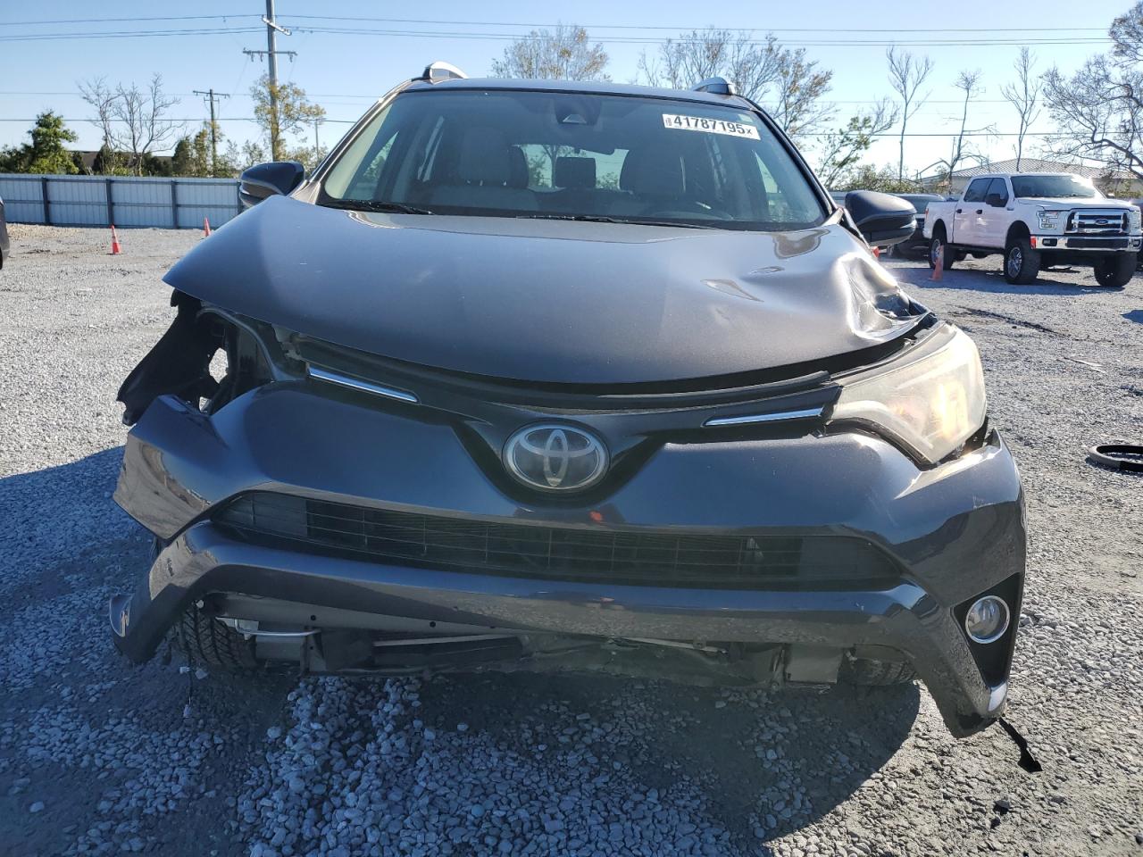 2018 Toyota RAV 4 VIN JTMWFREV3JJ160807 Copart auction photo, front end / side damage thumbnail 5
