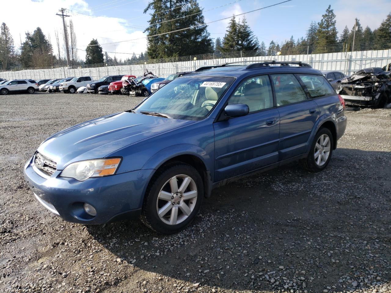 2007 Subaru Outback VIN 4S4BP62CX77341790
