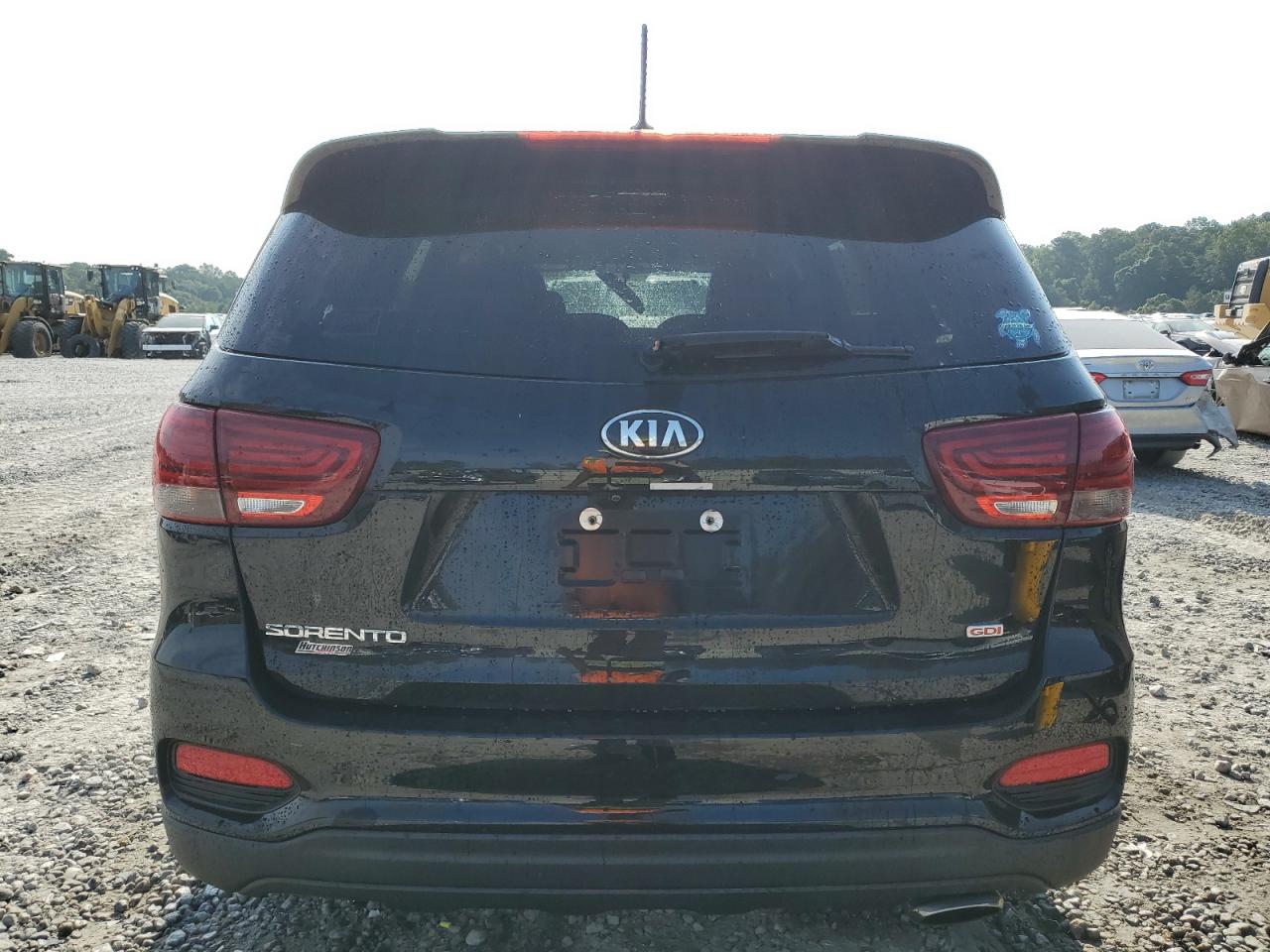 2019 KIA Sorento VIN 5XYPG4A30KG553979 Copart auction photo, front end damage thumbnail 6