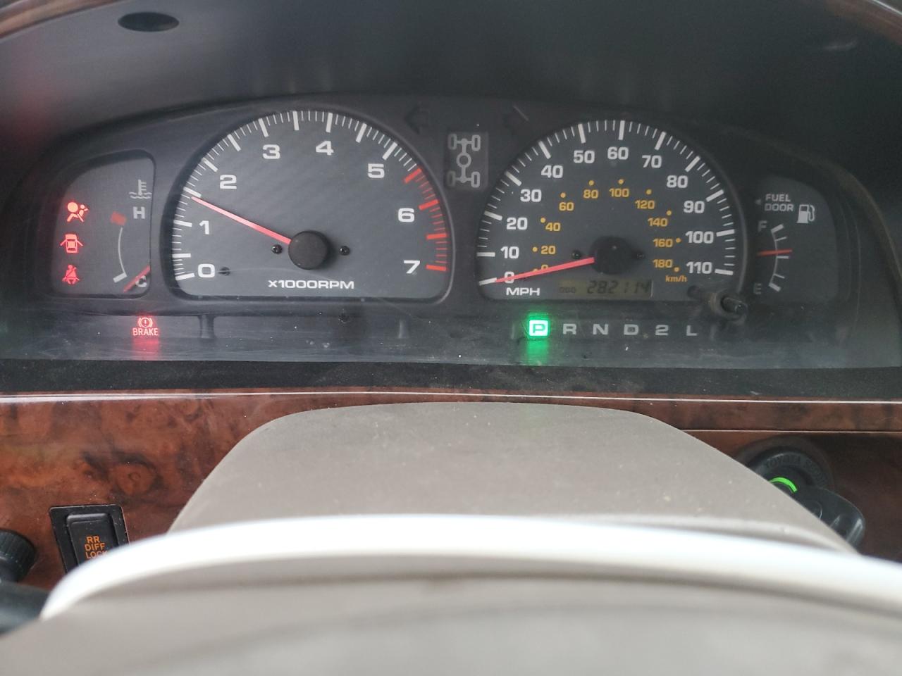 2000 Toyota 4Runner VIN JT3HN87R7Y9039882 Copart auction photo, side damage thumbnail 9