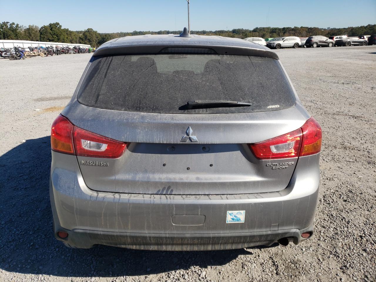 2017 Mitsubishi Outlander VIN JA4AR3AU0HZ006542 Copart auction photo, side / front end damage thumbnail 6