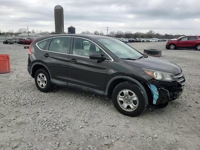 2014 Honda CR-V VIN 2HKRM4H37EH726546 Copart auction photo, front end / side damage thumbnail 11