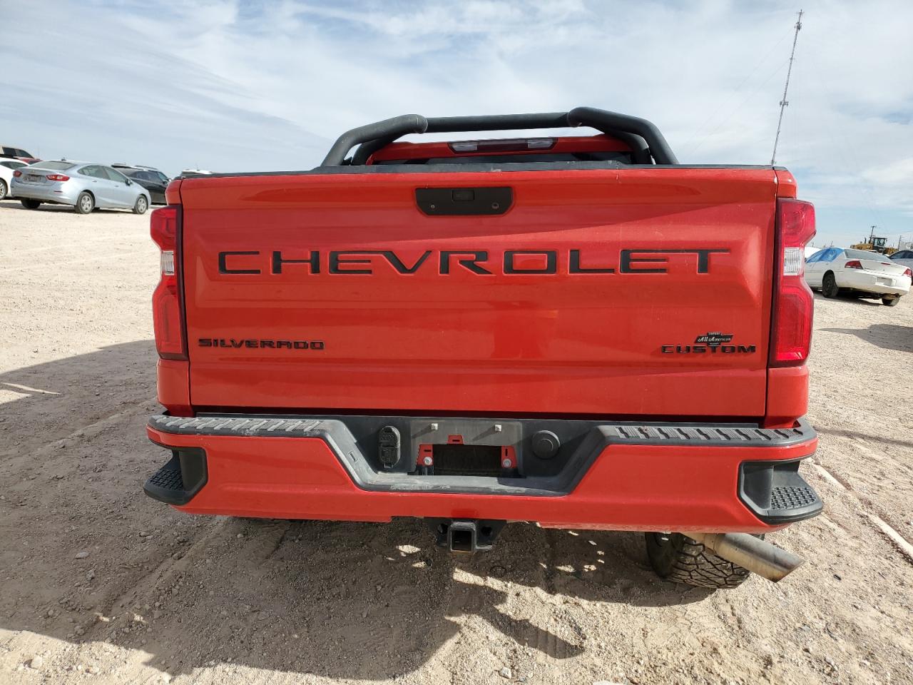 2021 Chevrolet Silverado VIN 3GCPWBEK1MG129322 Copart auction photo, all over damage thumbnail 6