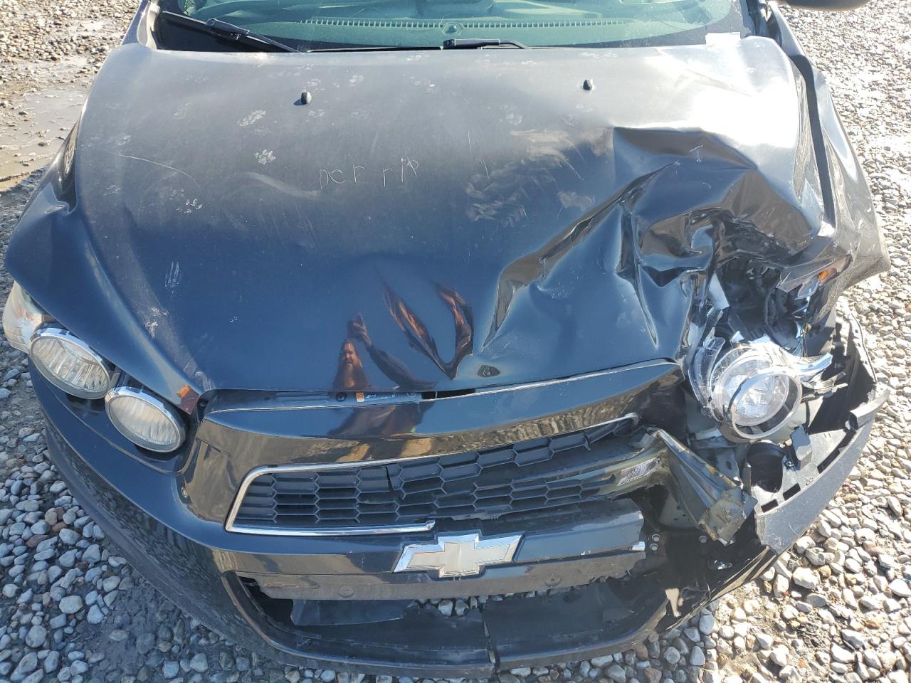 2014 Chevrolet Sonic VIN 1G1JC5SH0E4227502 Copart auction photo, front end damage thumbnail 12
