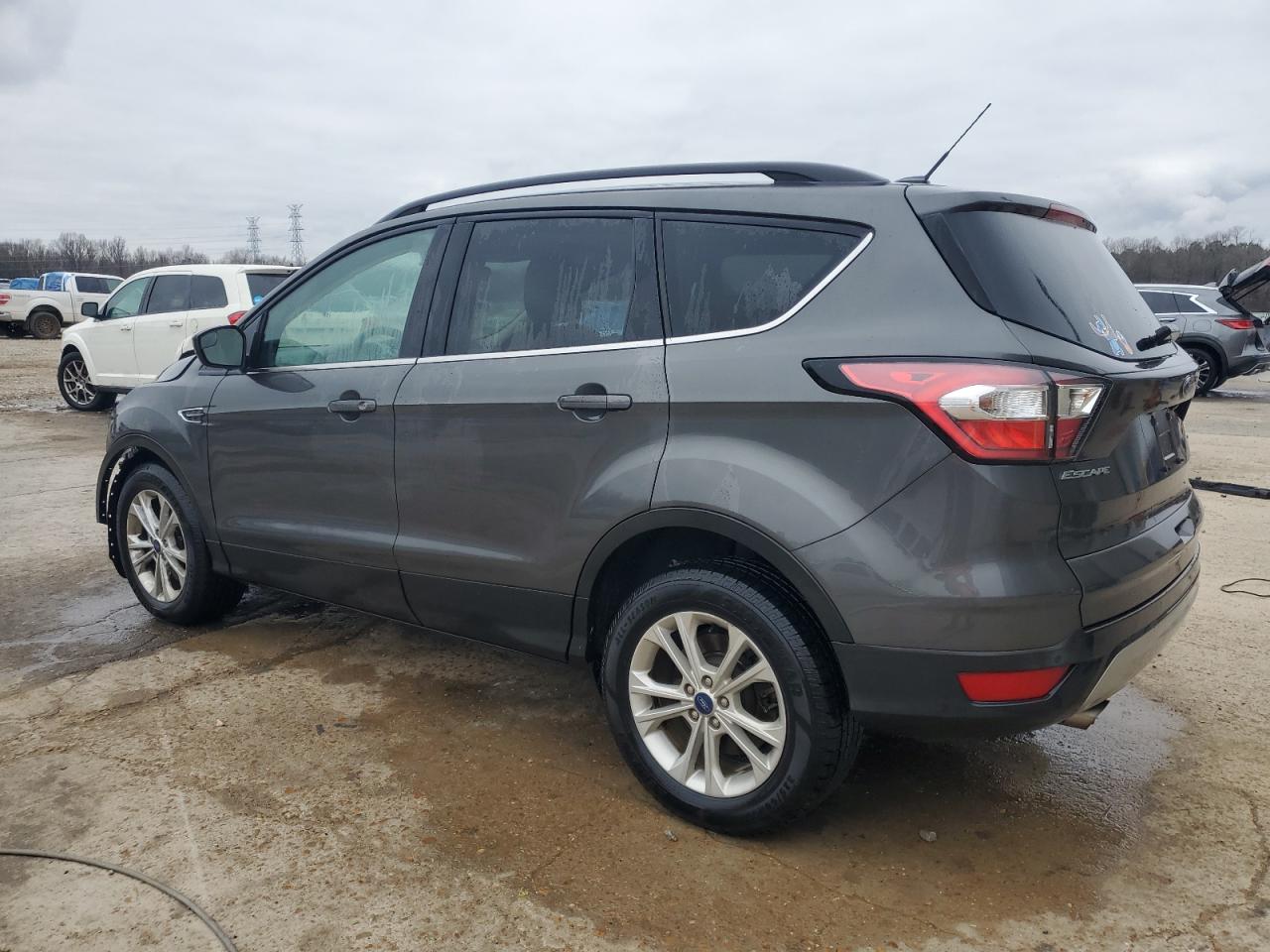 2018 Ford Escape VIN 1FMCU9GD3JUC13125 Copart auction photo, front end / side damage thumbnail 2