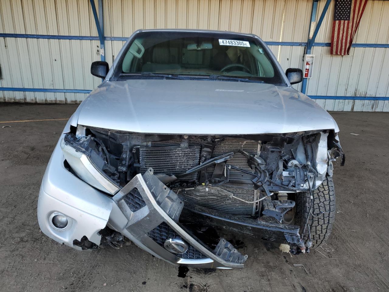 2019 Nissan Navara (Frontier) VIN 1N6DD0CWXKN772580 Copart auction photo, front end / side damage thumbnail 5