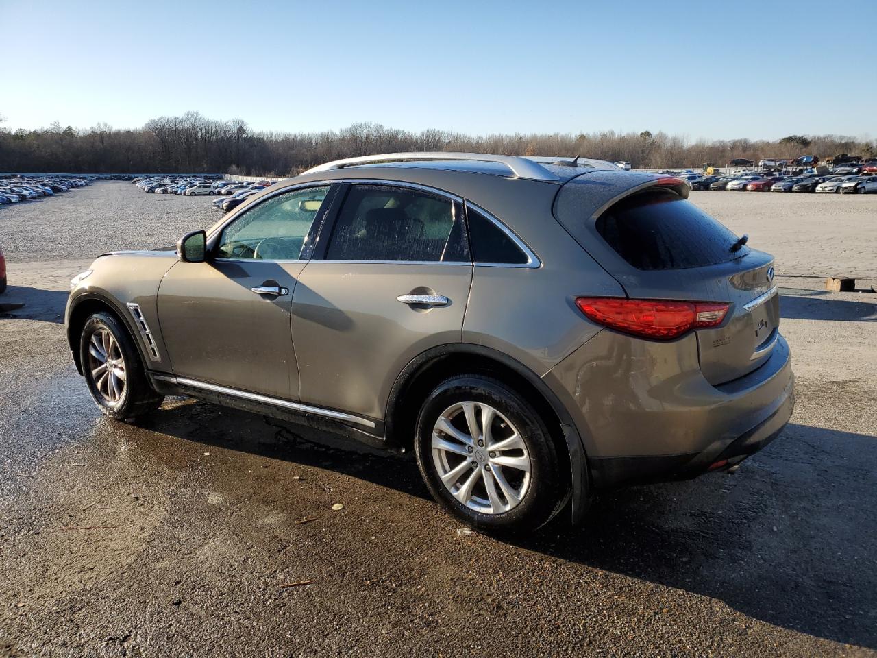 2013 Infiniti FX VIN JN8CS1MU0DM141373 Copart auction photo, vandalism damage thumbnail 2
