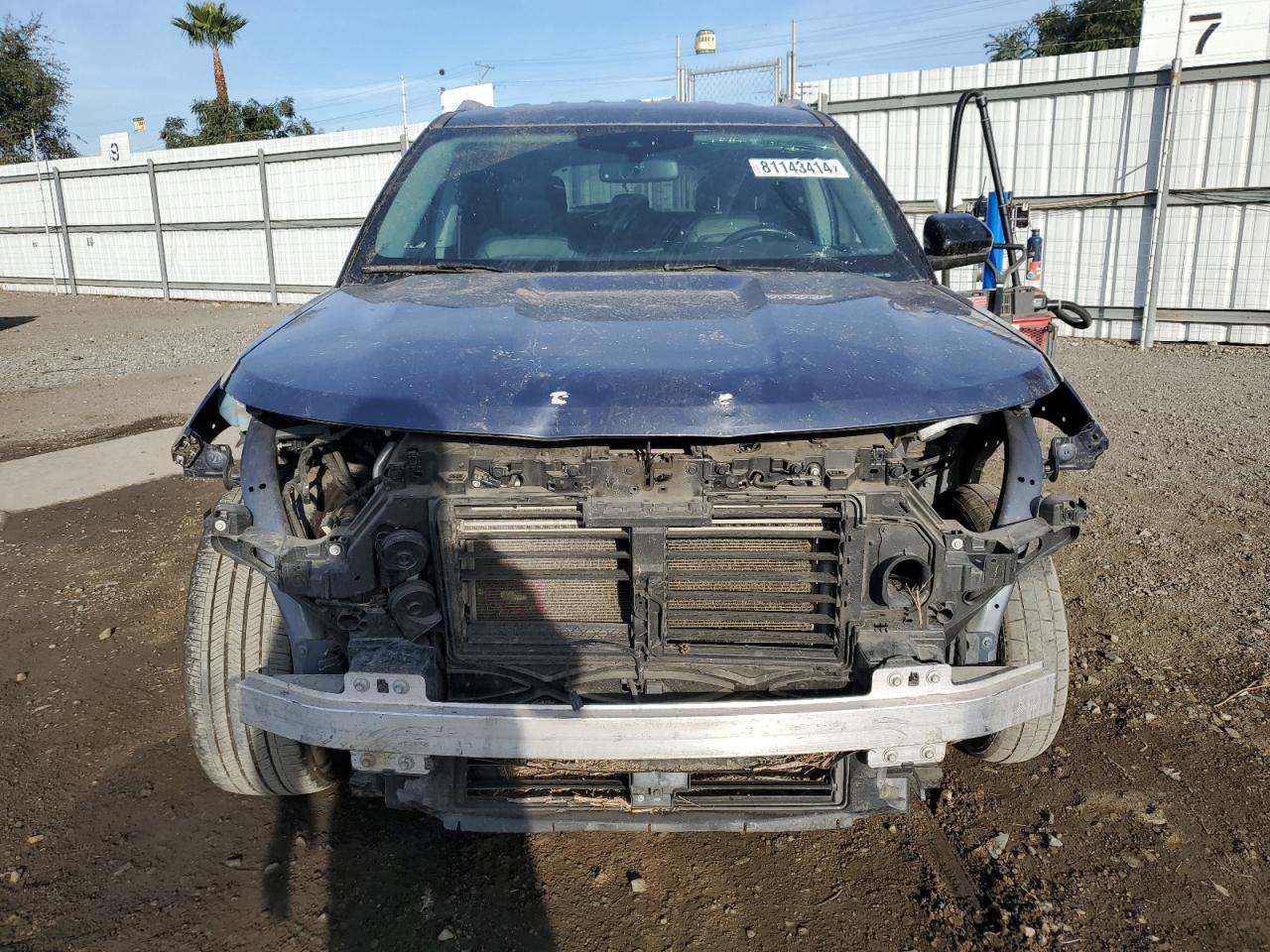 2021 Ford Explorer VIN 1FMSK7FHXMGA94812 Copart auction photo, front end damage thumbnail 5