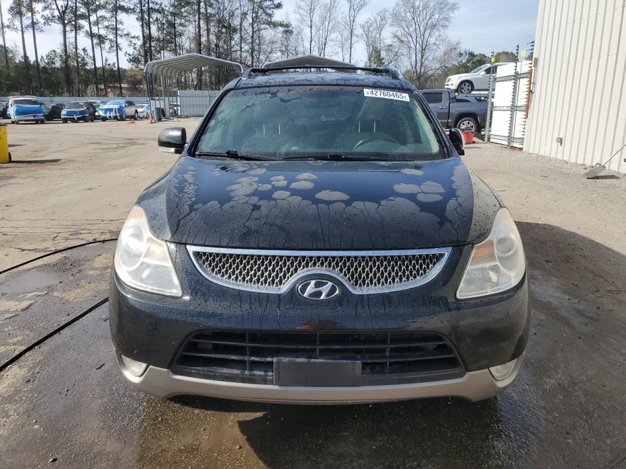 2011 Hyundai Veracruz VIN KM8NU4CC1BU163674 Copart auction photo, rear end damage thumbnail 5