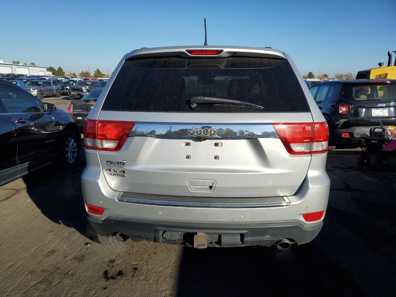 2013 Jeep Grand Cherokee VIN 1C4RJFBT5DC581496 Copart auction photo, side damage thumbnail 6