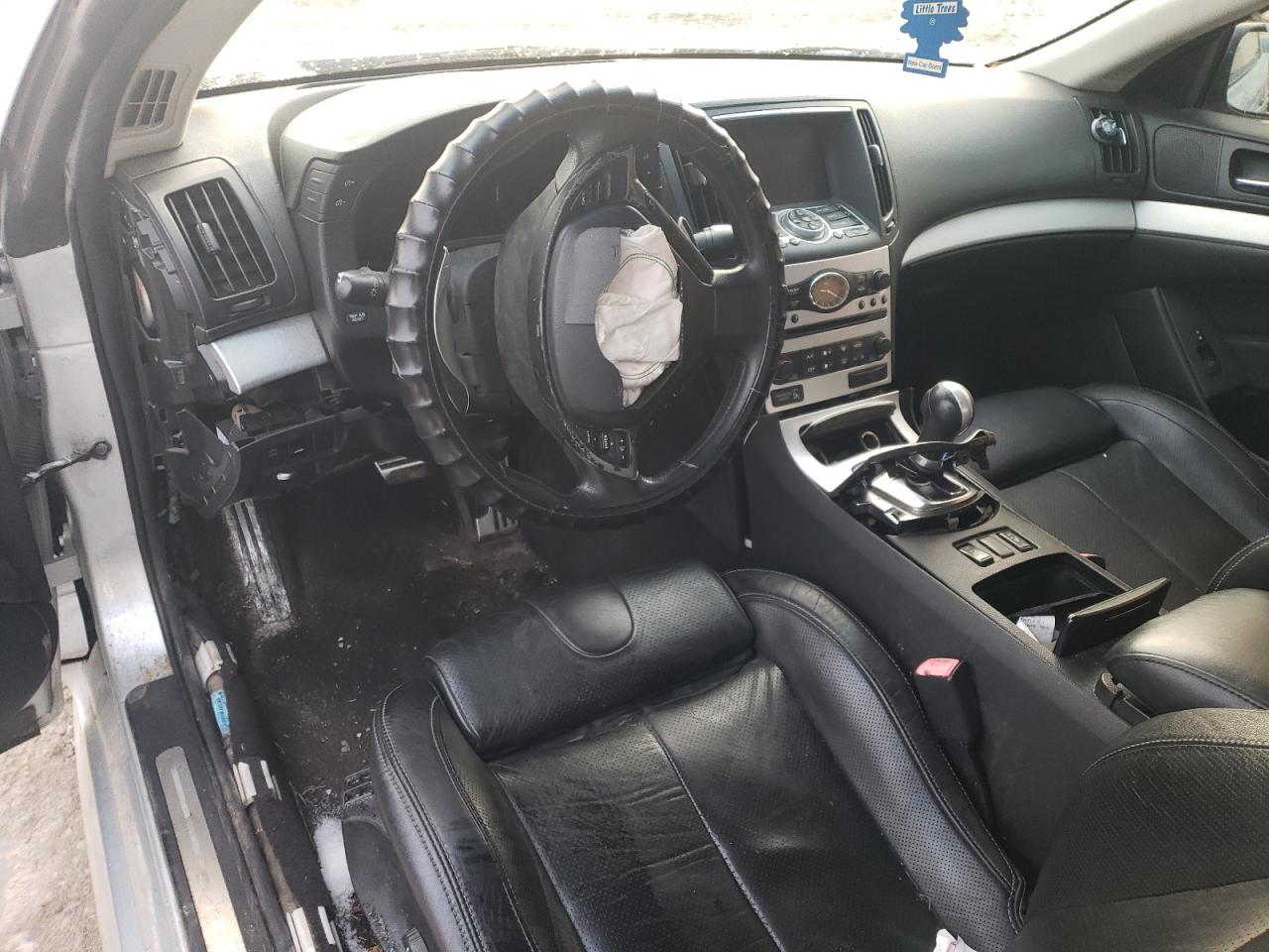 2008 Infiniti G VIN JNKCV64E28M127763 Copart auction photo, front end / all over damage thumbnail 8