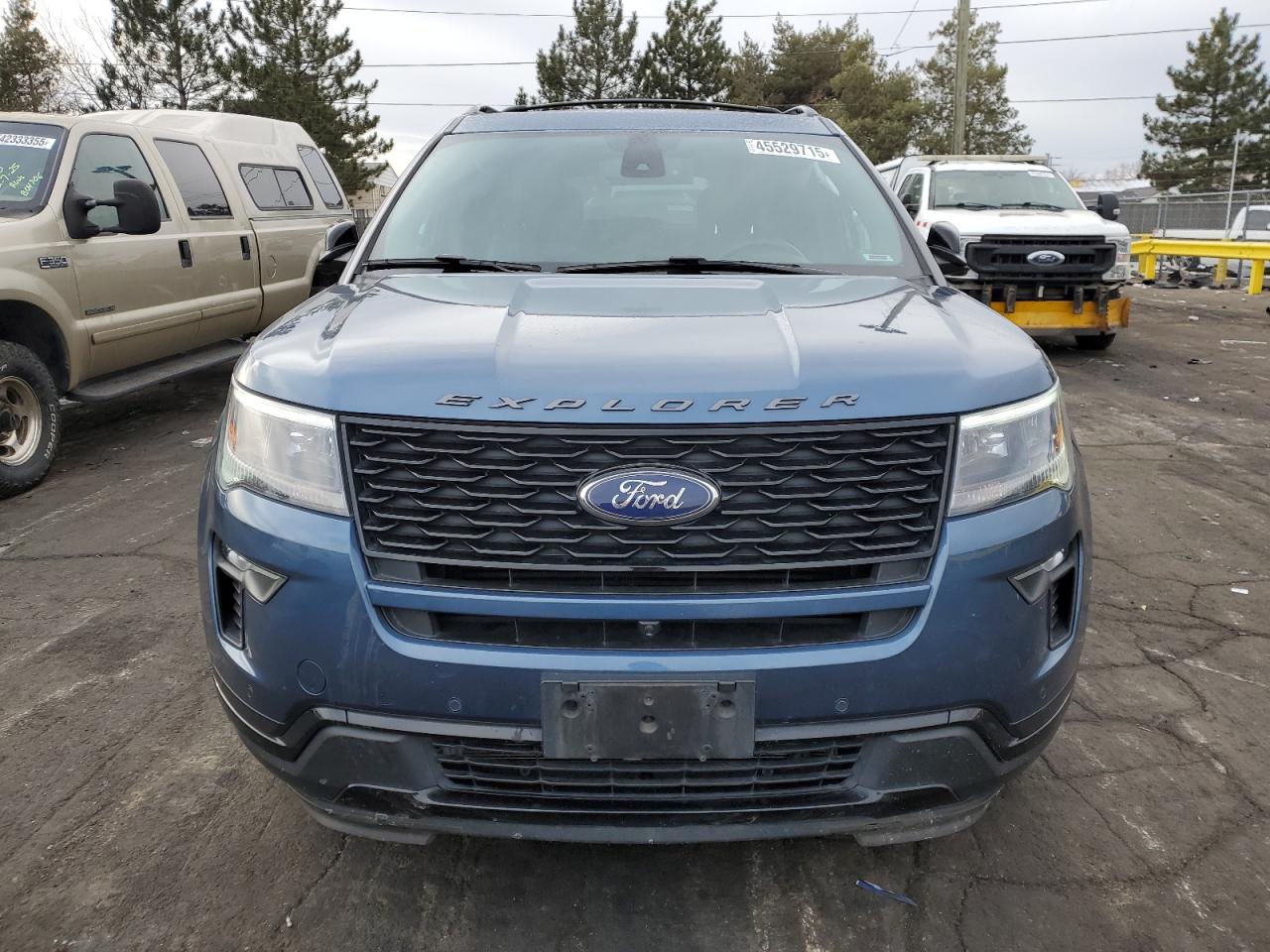 2018 Ford Explorer VIN 1FM5K8GT2JGA80310 Copart auction photo, side damage thumbnail 5
