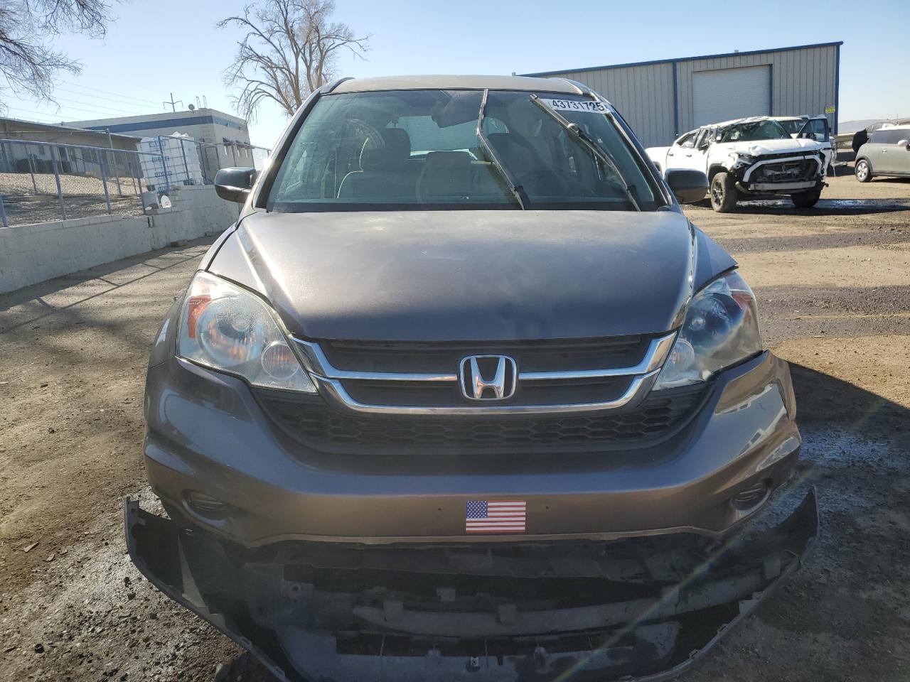 2010 Honda CR-V VIN 5J6RE4H33AL096019 Copart auction photo, front end damage thumbnail 5