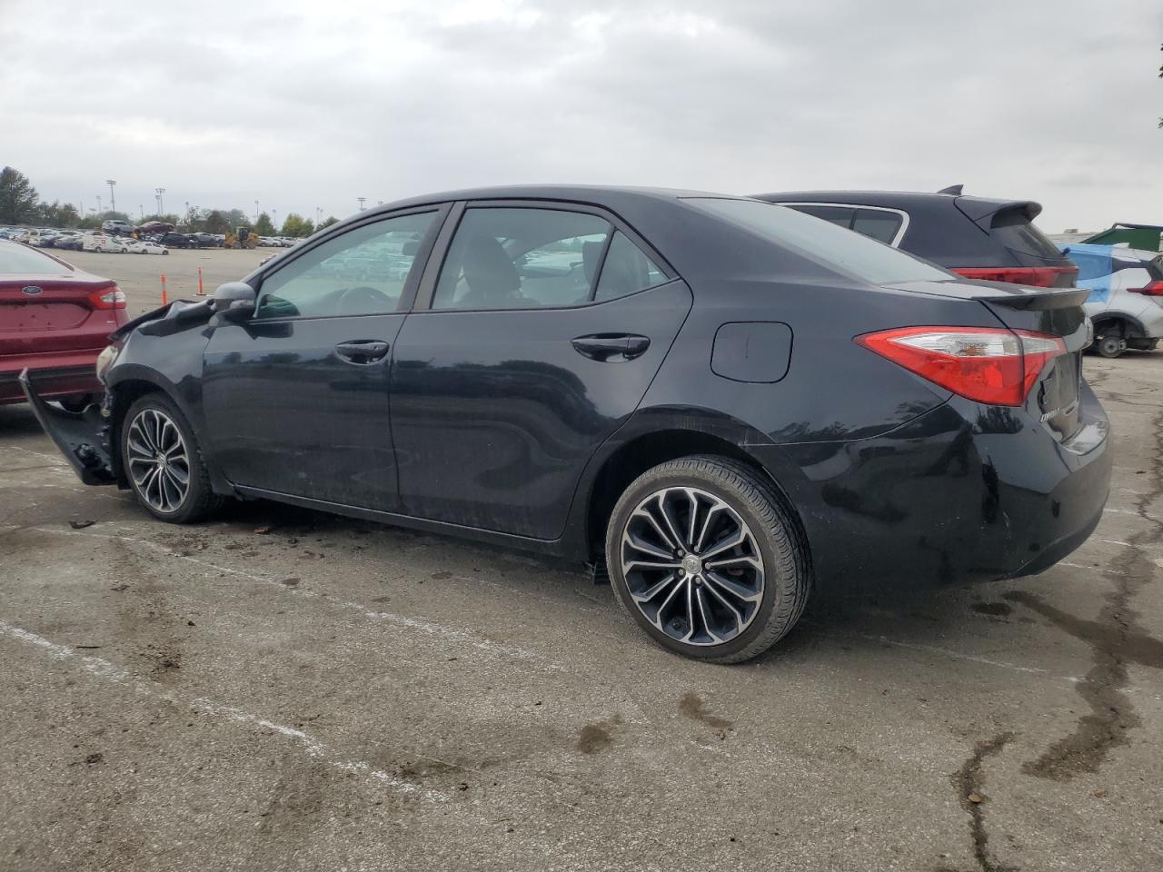 2016 Toyota Corolla VIN 2T1BURHEXGC505822 Copart auction photo, front end / side damage thumbnail 2
