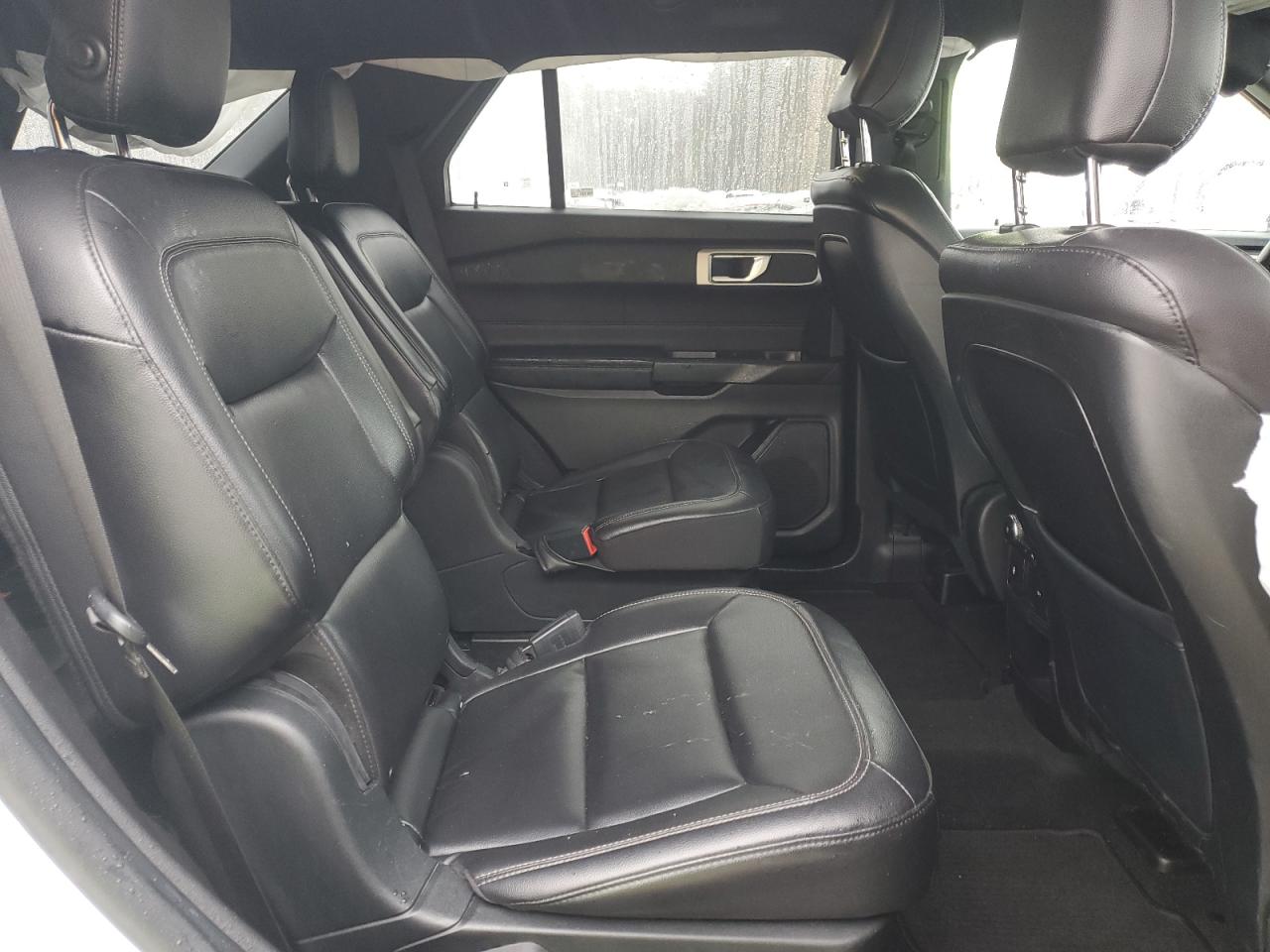 2020 Ford Explorer VIN 1FMSK8DH0LGB03718 Copart auction photo, side damage thumbnail 11