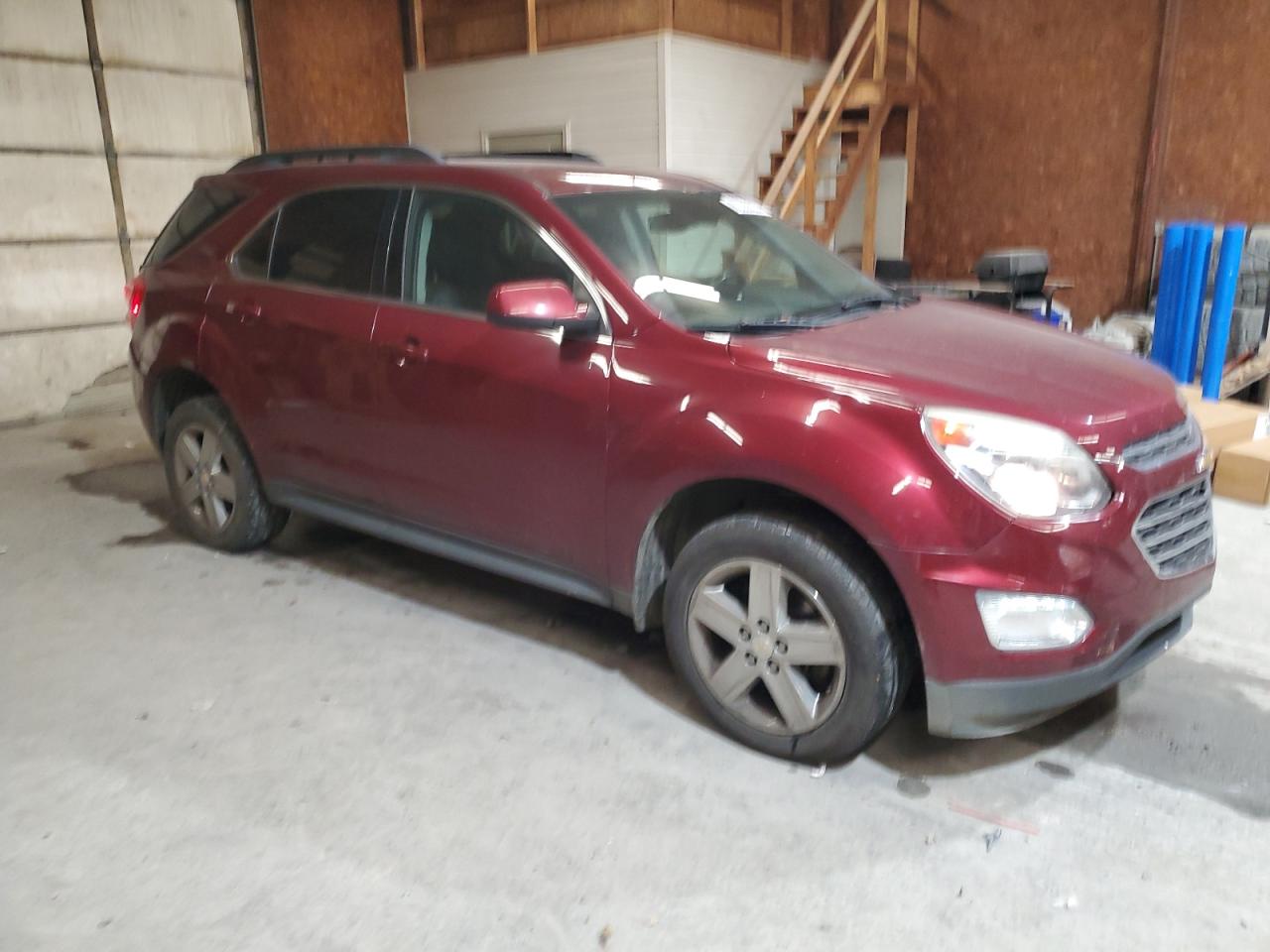 2016 Chevrolet Equinox VIN 2GNFLFEK9G6190548 Copart auction photo, rear end / front end damage thumbnail 4