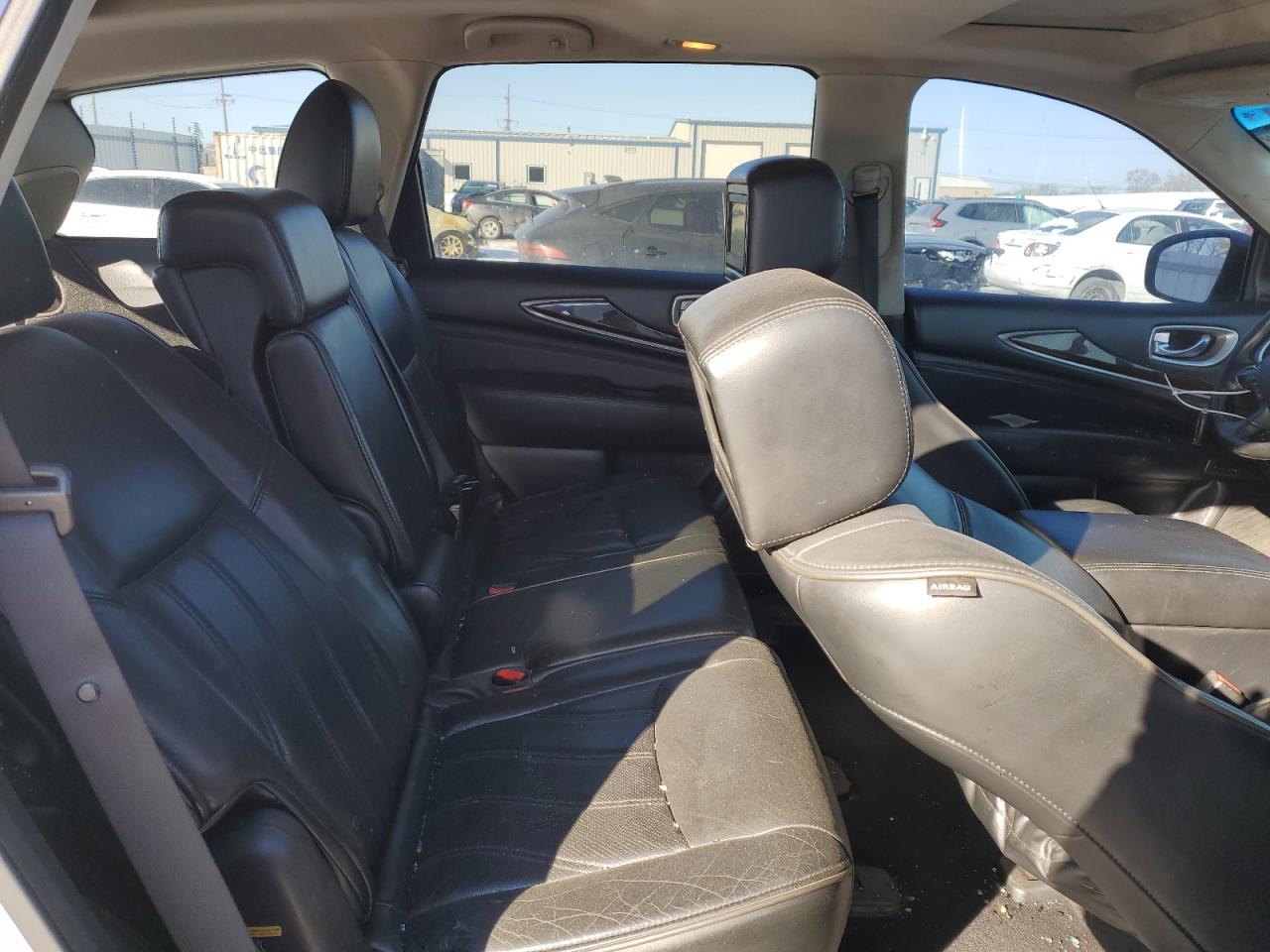 2013 Infiniti JX VIN 5N1AL0MMXDC321004 Copart auction photo, front end / rear end damage thumbnail 11