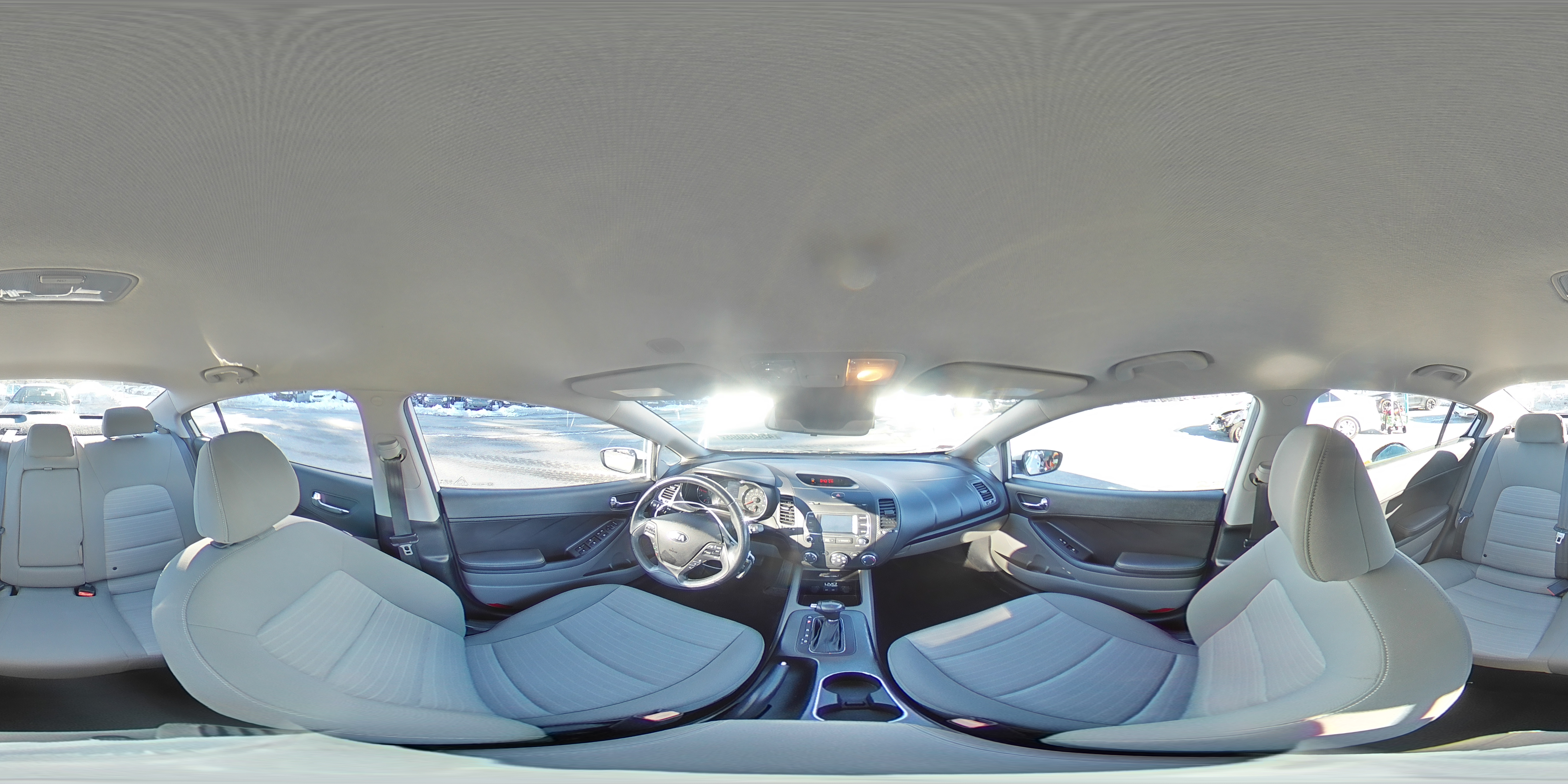 2014 KIA Forte VIN KNAFX4A84E5100840 Copart auction photo, front end / minor dent/scratches damage thumbnail 13