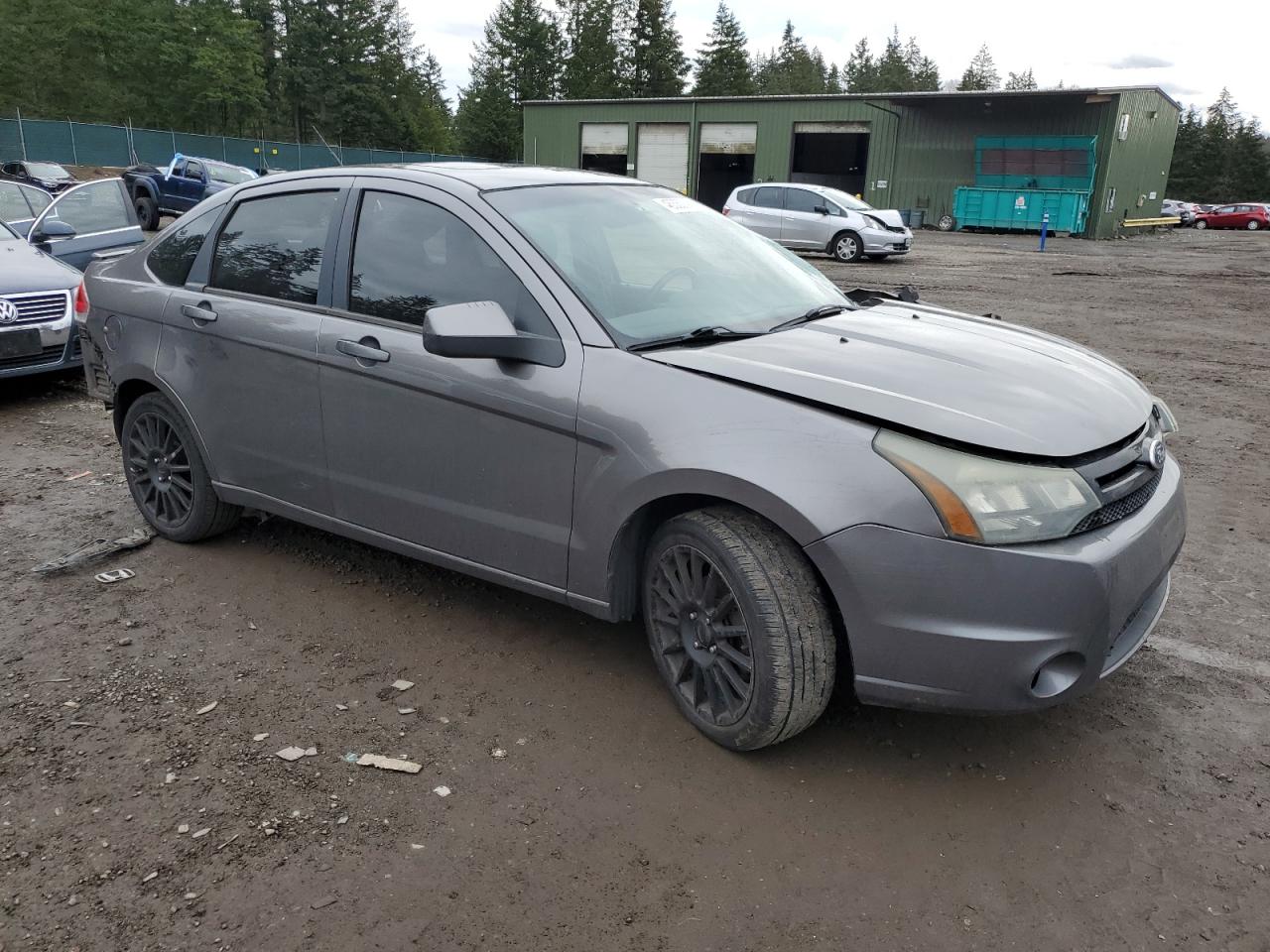 2010 Ford Focus VIN 1FAHP3GN2AW280851 Copart auction photo, all over damage thumbnail 4