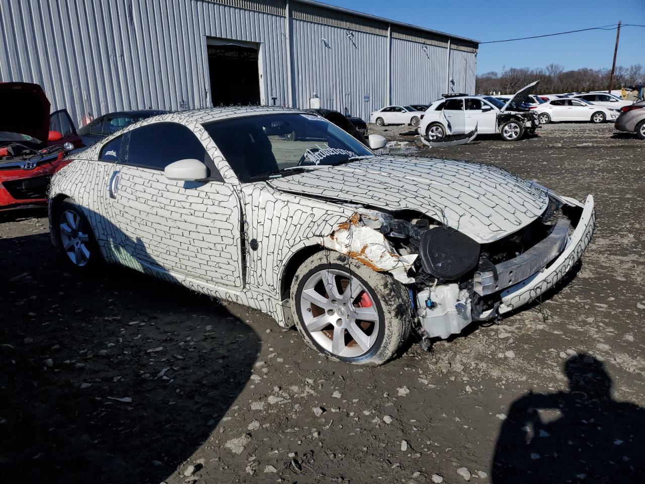 2004 Nissan 350Z VIN JN1AZ34D84T164581 Copart auction photo, front end / minor dent/scratches damage thumbnail 4
