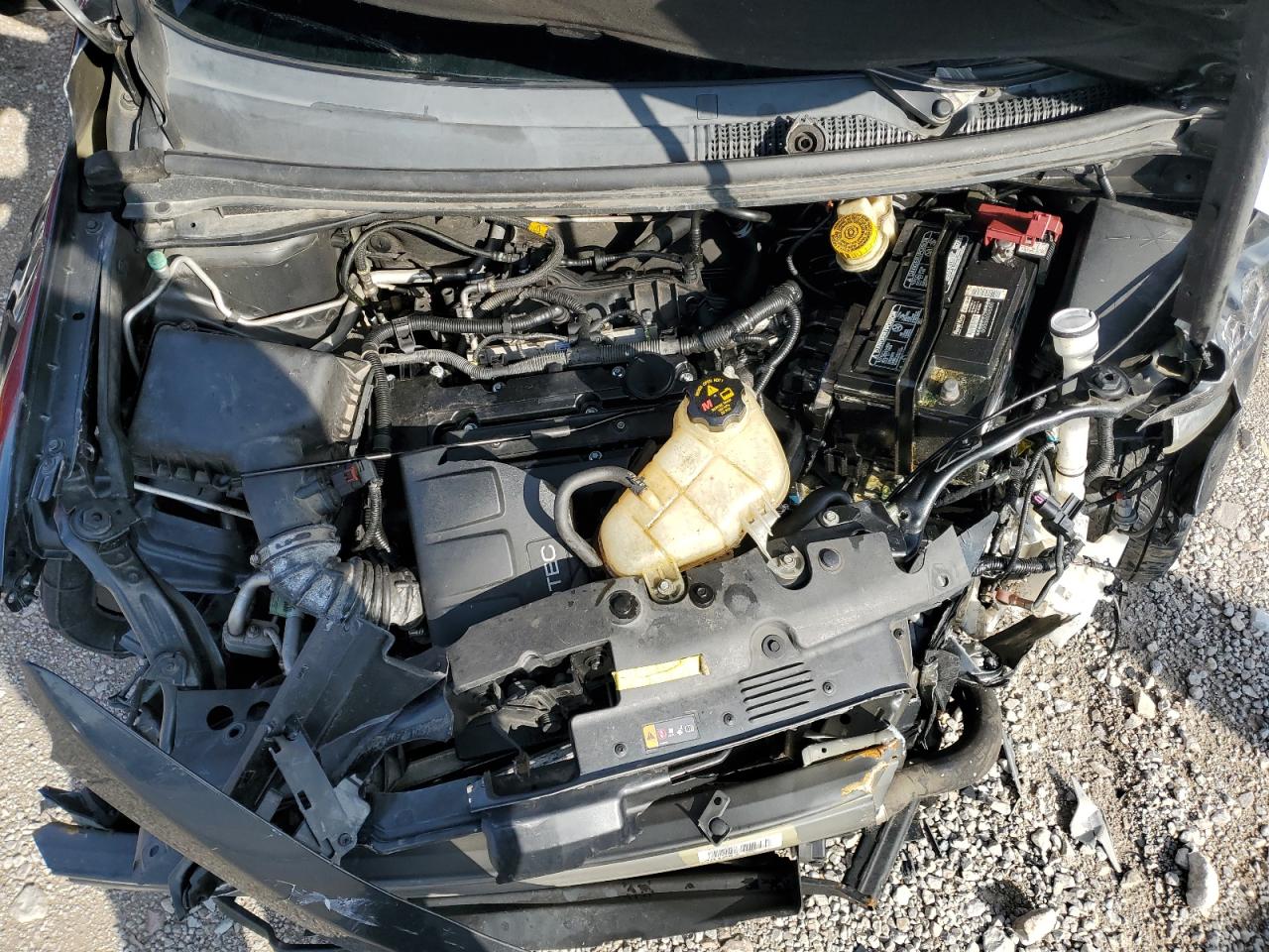 2015 Chevrolet Sonic VIN 1G1JE5SB1F4142921 Copart auction photo, front end / rear end damage thumbnail 13