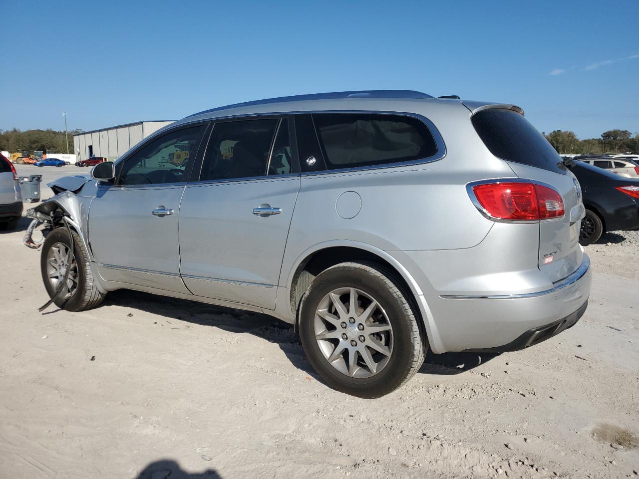 2017 Buick Enclave VIN 5GAKRAKD7HJ128800 Copart auction photo, front end / rear end damage thumbnail 2
