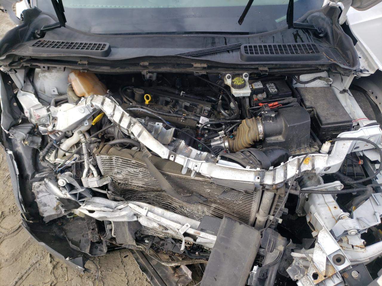 2014 Ford Escape VIN 1FMCU0F75EUE01710 Copart auction photo, front end damage thumbnail 12