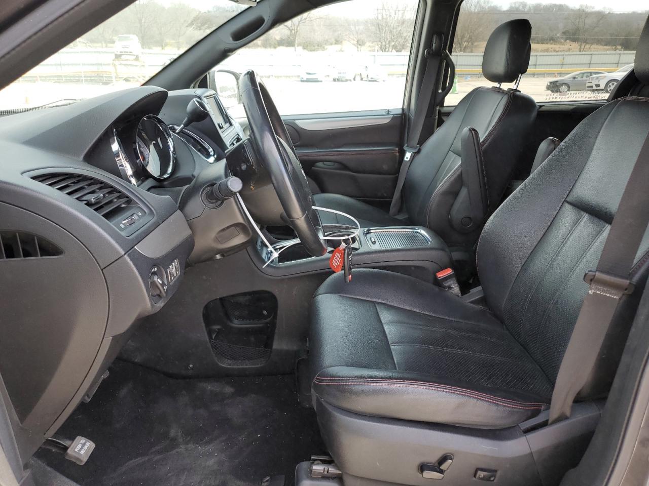 2019 Dodge Caravan VIN 2C4RDGEG6KR631080 Copart auction photo, mechanical damage thumbnail 7