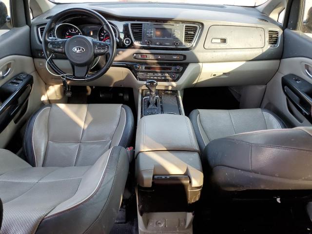 2015 KIA Sedona VIN KNDMC5C13F6050505 Copart auction photo, front end / minor dent/scratches damage thumbnail 8