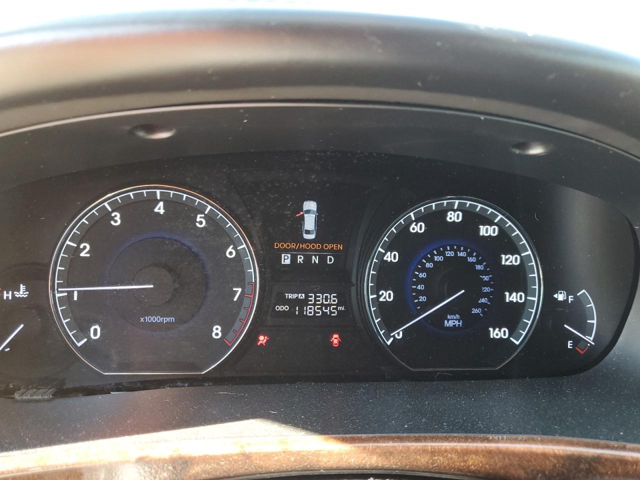 2012 Hyundai Equus VIN KMHGH4JH4CU051383 Copart auction photo, front end damage thumbnail 9