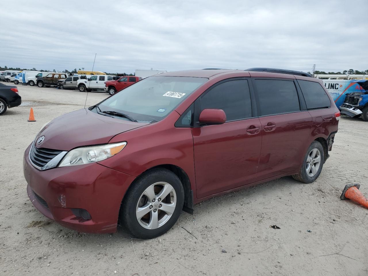 2013 Toyota Sienna VIN 5TDKK3DC1DS316180