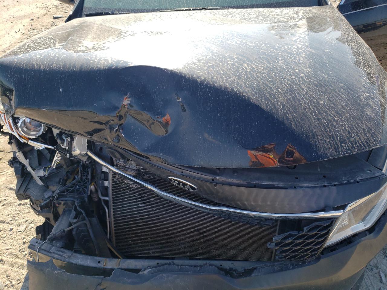 2016 KIA Optima VIN 5XXGT4L31GG114603 Copart auction photo, front end / rear end damage thumbnail 12