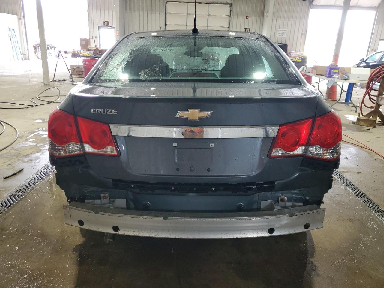 2013 Chevrolet Cruze VIN 1G1PB5SGXD7158576 Copart auction photo, front end / rear end damage thumbnail 6