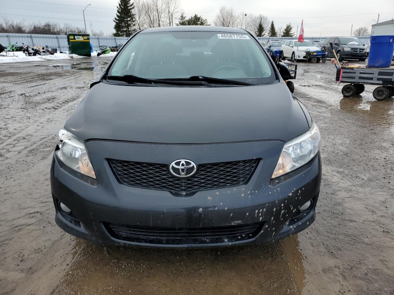 2009 Toyota Corolla VIN 2T1BU40EX9C007072 Copart auction photo, front end / side damage thumbnail 5