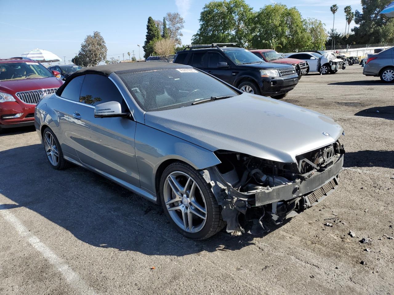 2014 Mercedes-Benz E-klasse VIN WDDKK7DF6EF236169 Copart auction photo, front end / minor dent/scratches damage thumbnail 4