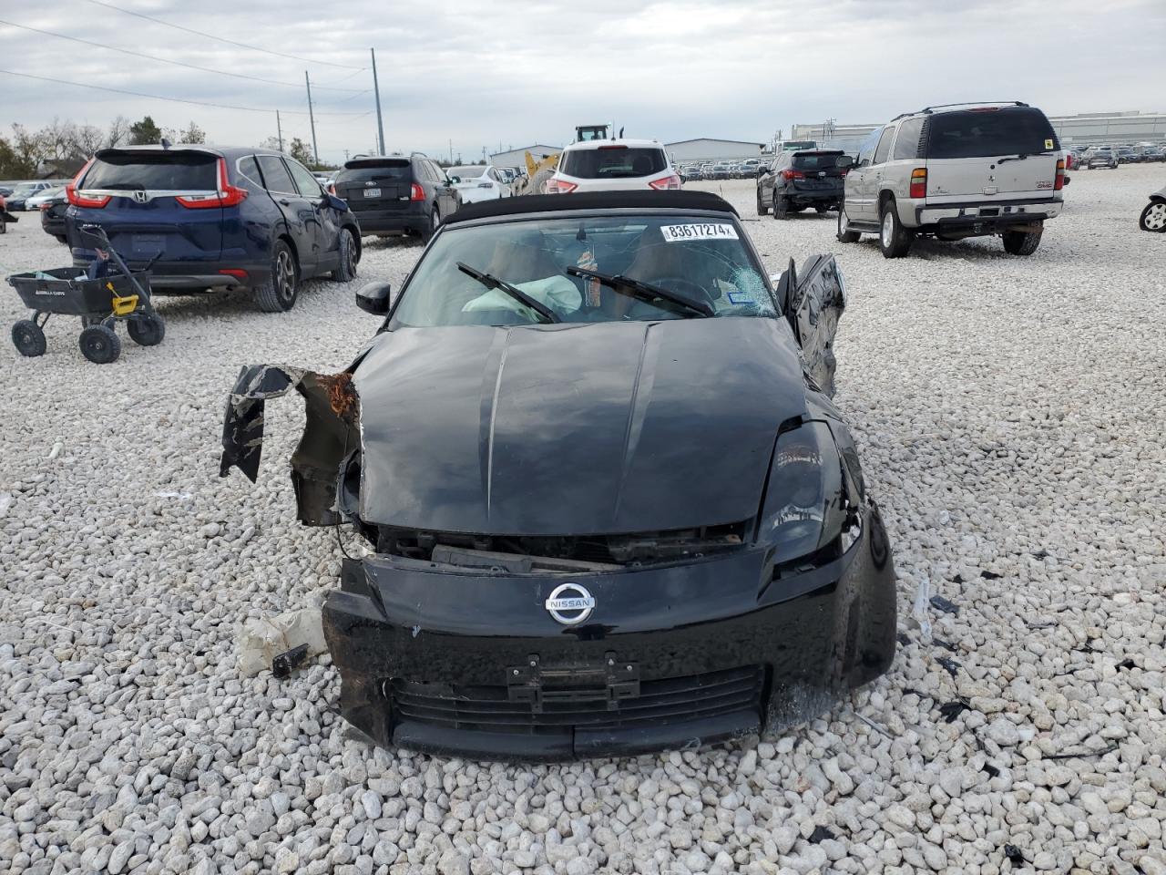 2005 Nissan 350Z VIN JN1AZ36A85M753581 Copart auction photo, all over damage thumbnail 5
