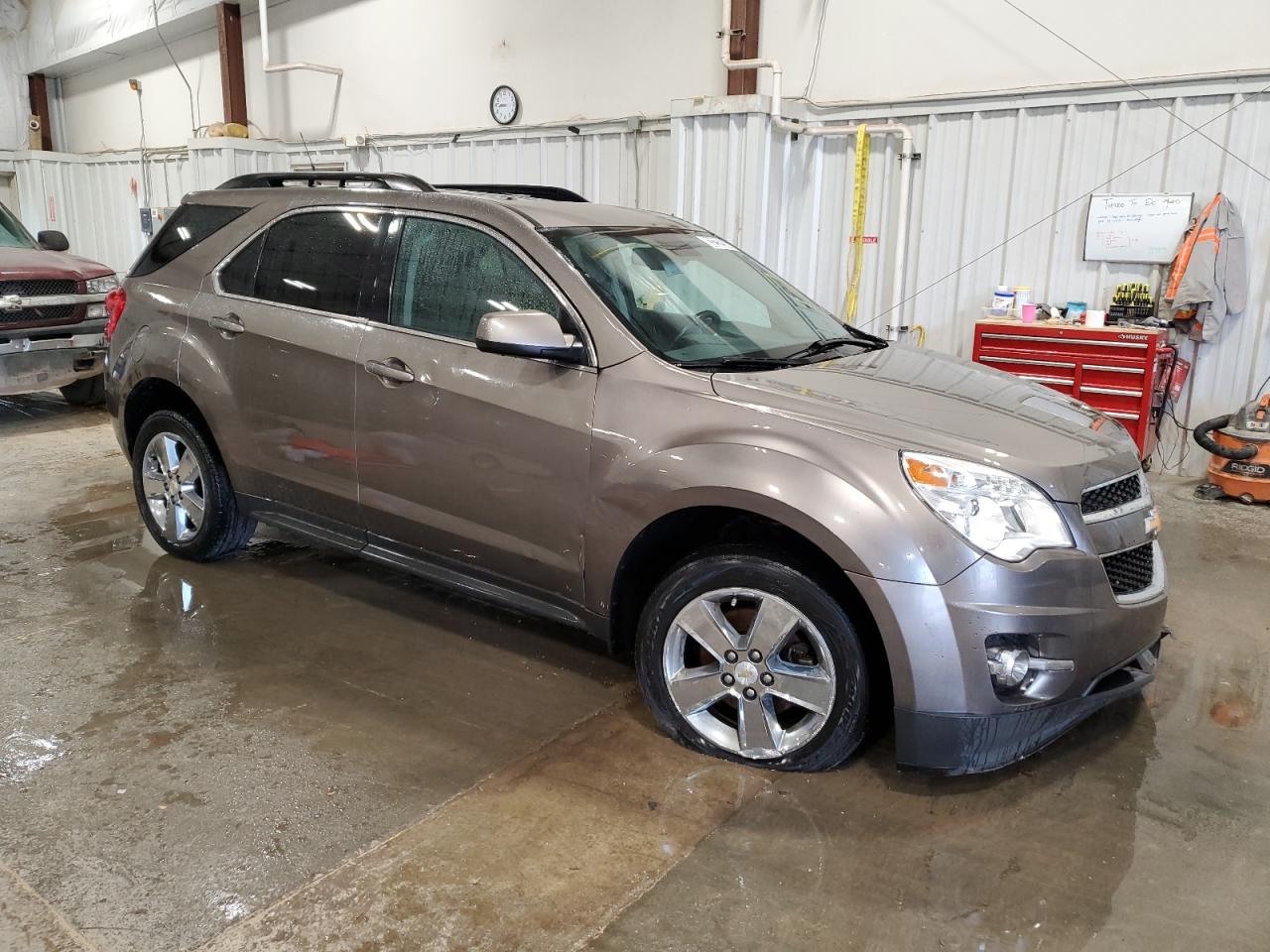 2012 Chevrolet Equinox VIN 2GNFLNEK8C6334773 Copart auction photo, front end / side damage thumbnail 4