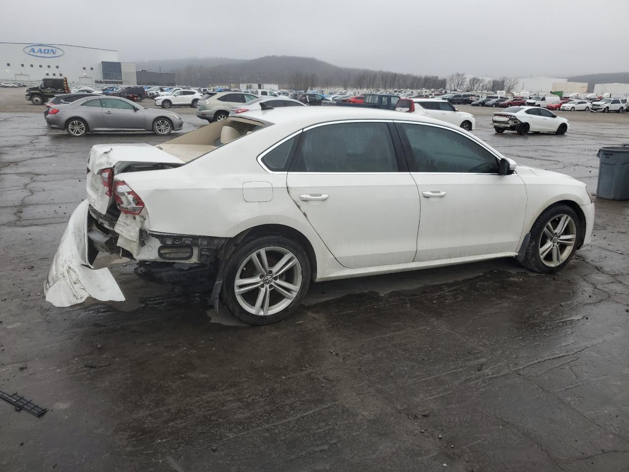 2014 Volkswagen Passat VIN 1VWBN7A33EC011900 Copart auction photo, all over damage thumbnail 3