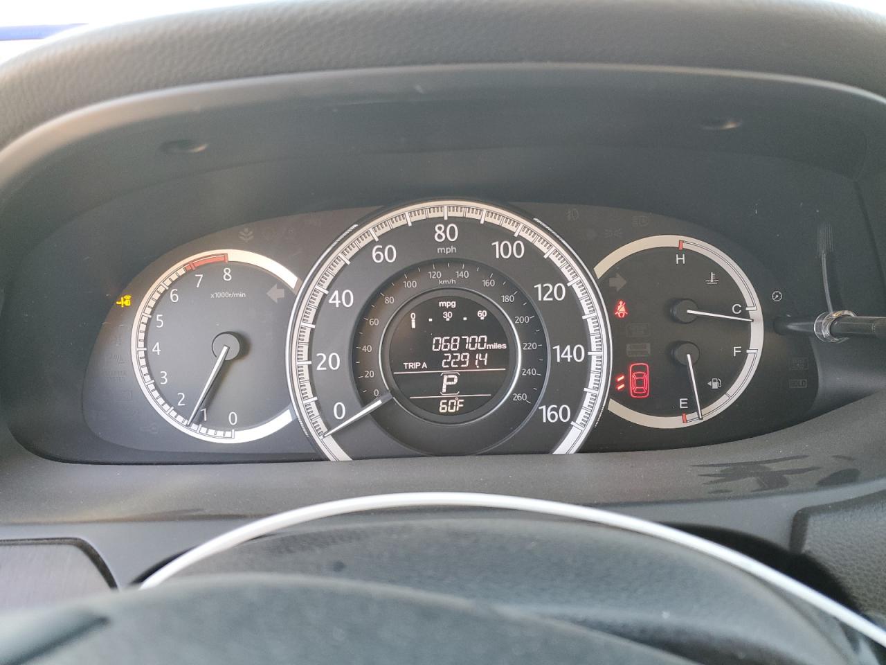 2014 Honda Accord VIN 1HGCR3F89EA040355 Copart auction photo, all over damage thumbnail 9