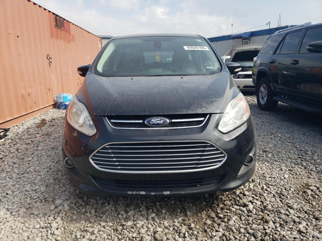 2014 Ford C-MAX VIN 1FADP5BUXEL501791 Copart auction photo, undercarriage damage thumbnail 5