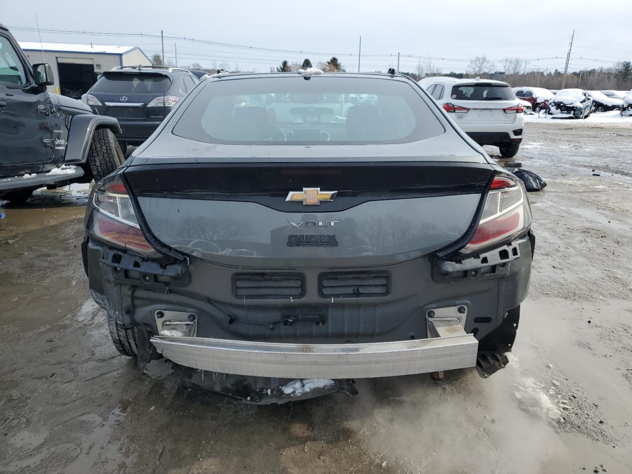 2017 Chevrolet Volt VIN 1G1RD6S51HU213432 Copart auction photo, rear end / front end damage thumbnail 6