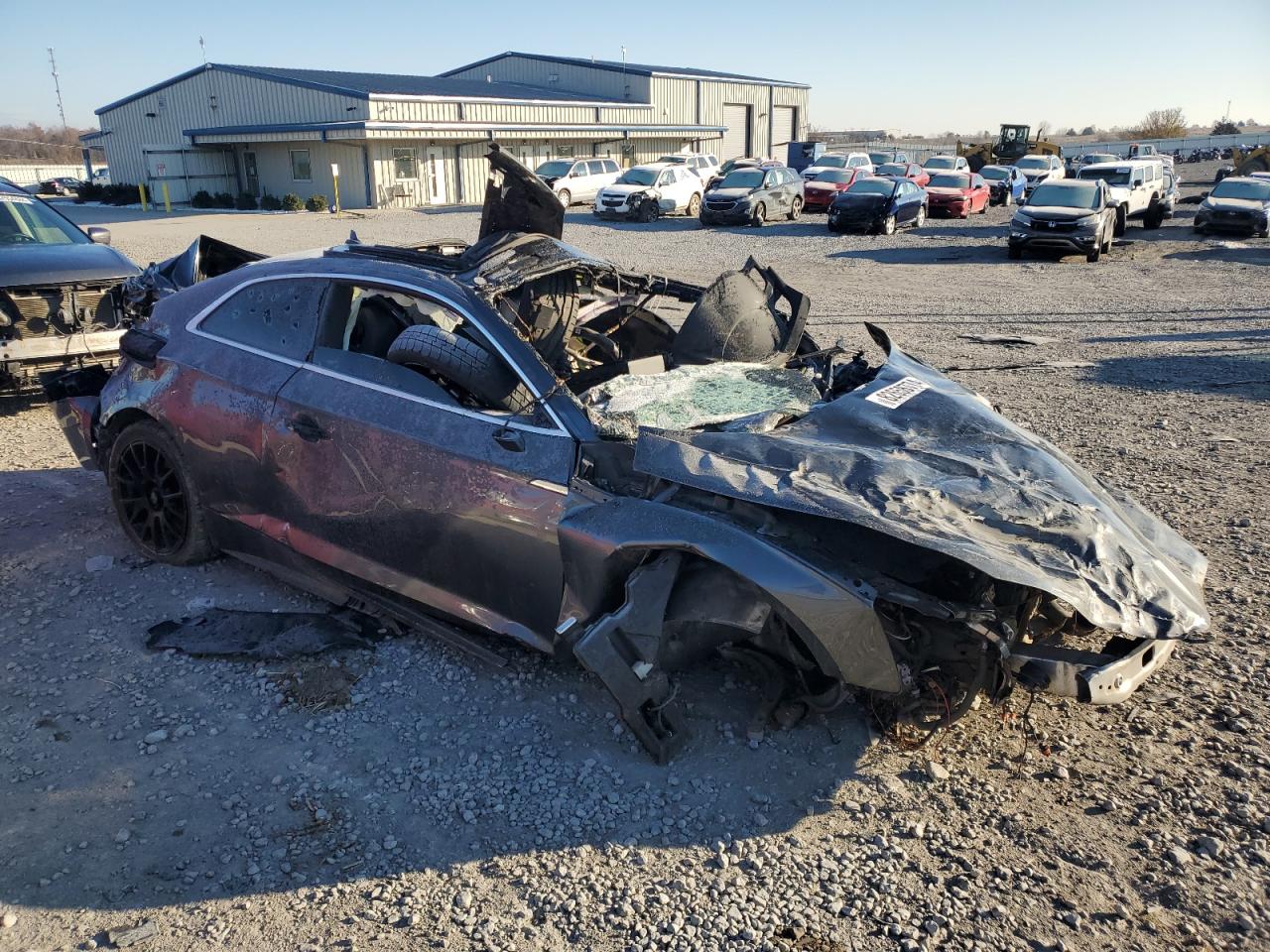 2018 Audi RS5 VIN WAUP4AF5XJA016534 Copart auction photo, all over damage thumbnail 4
